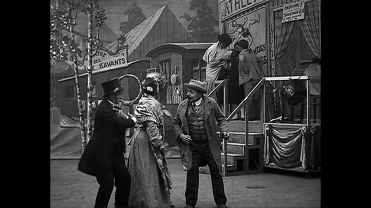 Le Conseil de pipelet (1908) Sideshow Wrestlers (Méliès)