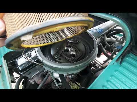 Wymiana filtra powietrza Żuk a11 - silnik S21