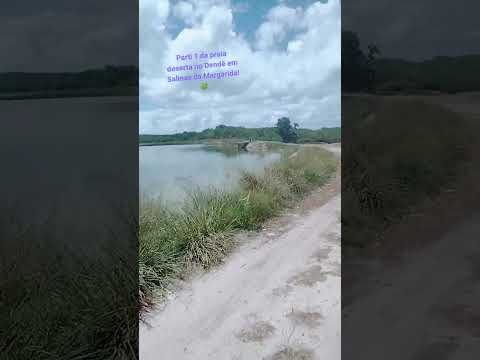 Vamos embarcar comigo nessa aventura! Praia deserta em Salinas da Margarida Bahia!!