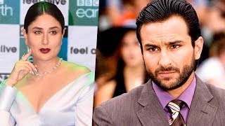Kareena Kapoor Reveals Saif Ali Khan Wanted To Be The Brand Ambassador Of BBC Earth