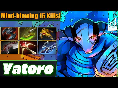 Yatoro Sven Carry 💪 Mega 16 Kills! Dota 2 DotaPulse Full Gameplay