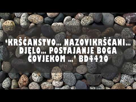 (Matej 12:30; Luka 11:23) BD 4420 'Kršćanstvo... Nazovi-Kršćani... Djelo... Postajanje Boga čovjekom