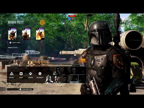 Black Armor Boba Fett Attacks Yavin 4 | STAR WARS BATTLEFORNT 2