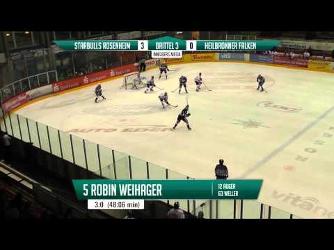 DEL2: 20.12.2013 - Starbulls Rosenheim vs. Heilbronner Falken 5:0