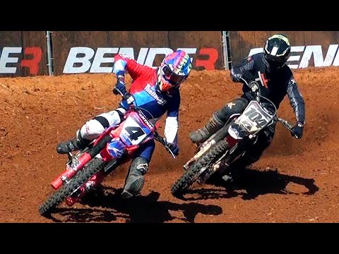 Disputa intensa na Corrida da Nacional 250cc std Velocross Campeonato Catarinense 2022