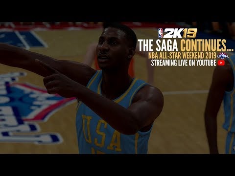 NBA 2K19 LAS VEGAS ROYALES MYGM - ALL-STAR WEEKEND 2019 | TEAM USA VS TEAM WORLD!!! (EP.27)