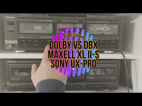 Technics RS-TR555 dual well - Dolby B, C and DBX - Maxell XL II-S & Sony UX-Pro - Line out direct!