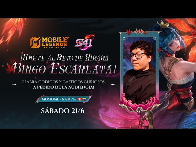 El Reto de Hirara: Bingo Escarlata con MomoML