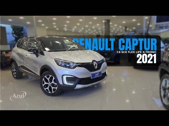Vídeo RENAULT CAPTUR 1.6 16V SCE FLEX LIFE AUTOMATICO