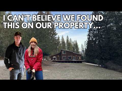 We Had No Idea This Was On Our Land… | We Bought a 1980's House with Everything Included...