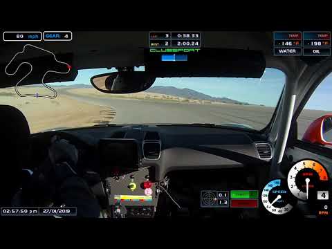 GT4 Clubsport Timed Run @ Chuckwalla Valley Raceway CCW PCA SDR