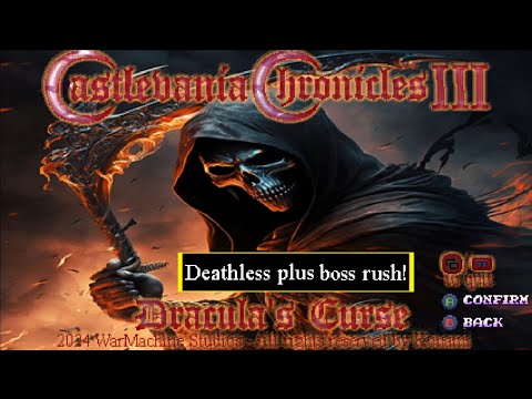 Castlevania Chronicles III - Dracula's Curse (PC) - Deathless Plus Boss Rush