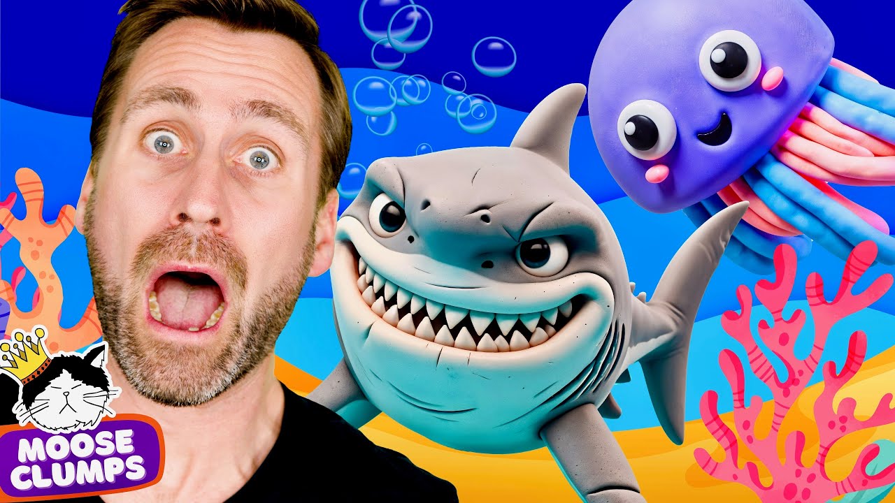 🦈 Deep Sea Adventure Song! | Let’s Explore & Escape the Shark!