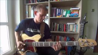 Video thumbnail for Ibanez Talman Bass TMB605 Shuffle groove - Kosma Kalamarz by KosmaBass