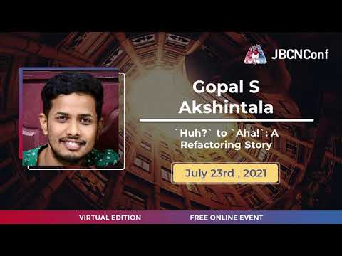 `Huh?` to `Aha!`: A Refactoring Story