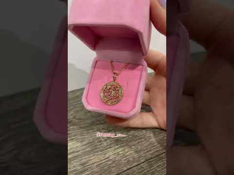 Подарок парню, девушке кулон знак зодиака "Скорпион в оправе 12 знаков" медзолото в бархатном футляре - фото 1 - id-p2001058843