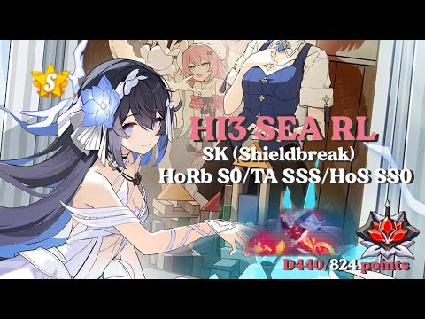 exalted redlotus D440 - shadow knight (shieldbreak) 824 points (HoRb S0) ✦ honkai impact 6.8