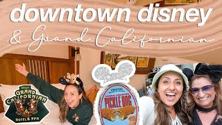 DISNEYLAND VLOG | downtown disney & staying at the Grand Californian Hotel