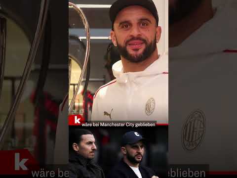 Walker: "Ibrahimovic gab mir ein sicheres Gefühl" #shorts