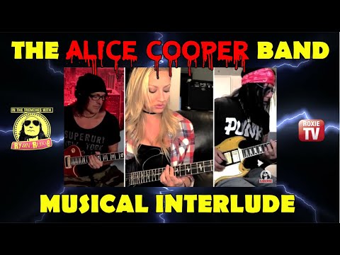 Nita Strauss, Ryan Roxie, Tommy Henriksen -  Alice Cooper Band Jam! | The Musical Interlude