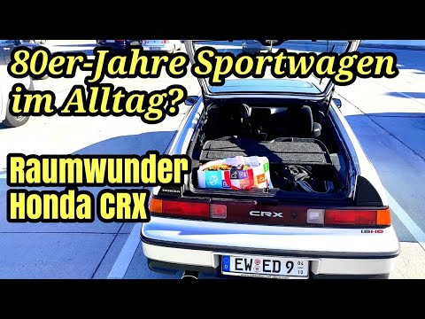 Honda CRX - 80er-Jahre-Sportwagen im Alltag? | PS Blick 2023