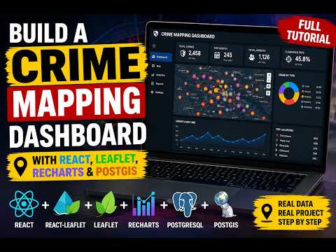 Build A Crime Mapping Dashboard With React Leaflet Postgresql Postgis