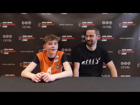 CEYBL U14 - Press conference, 4.2.2023, Mitteldeutsche Basketball Academy - Tigers České Budějovice