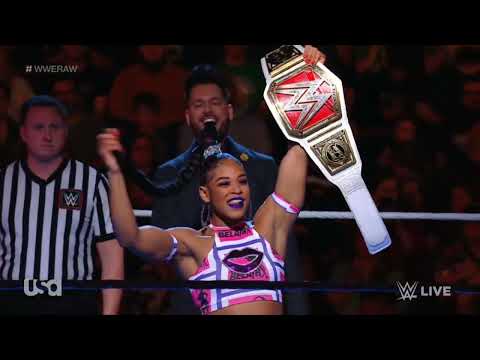WWE RAW BIANCA BELAIR VS ALEXA BLISS 01/02/23