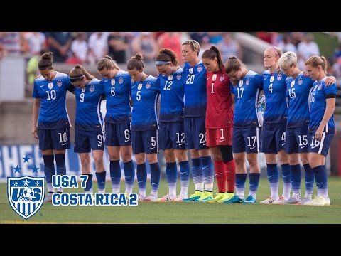 WNT vs. Costa Rica: Highlights - Aug. 19, 2015