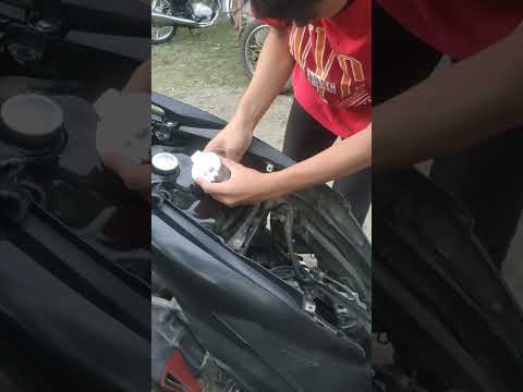 Changing fuel filter , Honda click 125i