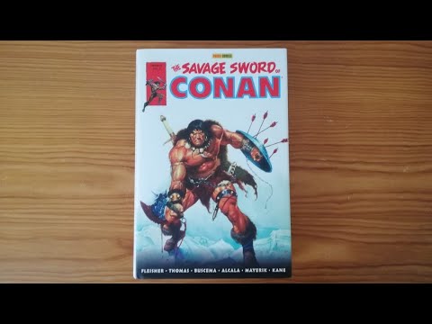 Panini Omnibus The Savage Sword of Conan # 6. (HD) #marvelomnibusreprints 