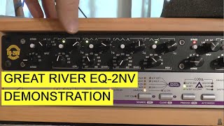 Video thumbnail for Great River EQ-2NV - Audio Demonstration by Riot City Studios