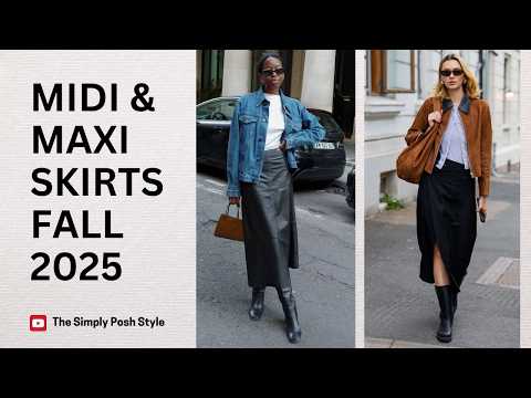 2025 Fall Style Guide | The Best Midi & Maxi Skirts to Wear This Season!