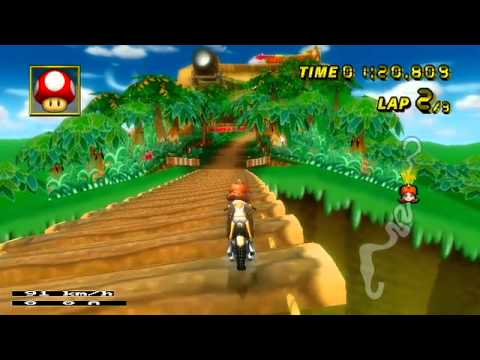 [MKW Japan Record] GCN DK Mountain - 02:06:308 - Barrel