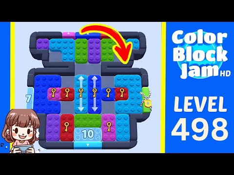 Color Block Jam Level 498 Guide
