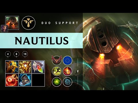 Nautilus Support vs Rell - EUW Grandmaster Patch 25.24