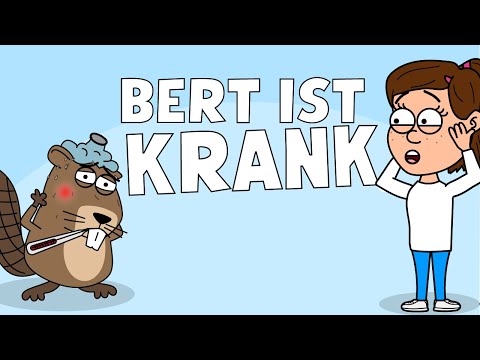 Bert der Biber Wenn du mal krank bist - Emmi Ehrlich Kinderlieder  🩺 | Kinderlied zum Mitsingen