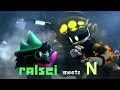 Ralsei Meets Serial Designation N Part 1 Deltarune Murder Drones Fan Animation