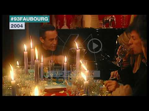 Extrait archives M6 Video Bank // 93 Faubourg Saint Honoré - Dîner Télé (2004)