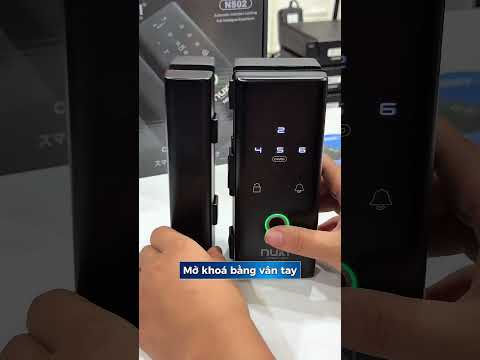 Các cách mở khoá thông minh Nuki NS02 cho cửa kính