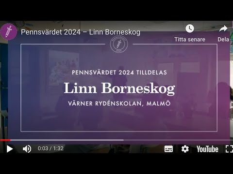 Pennsvärdet 2024 – Linn Borneskog