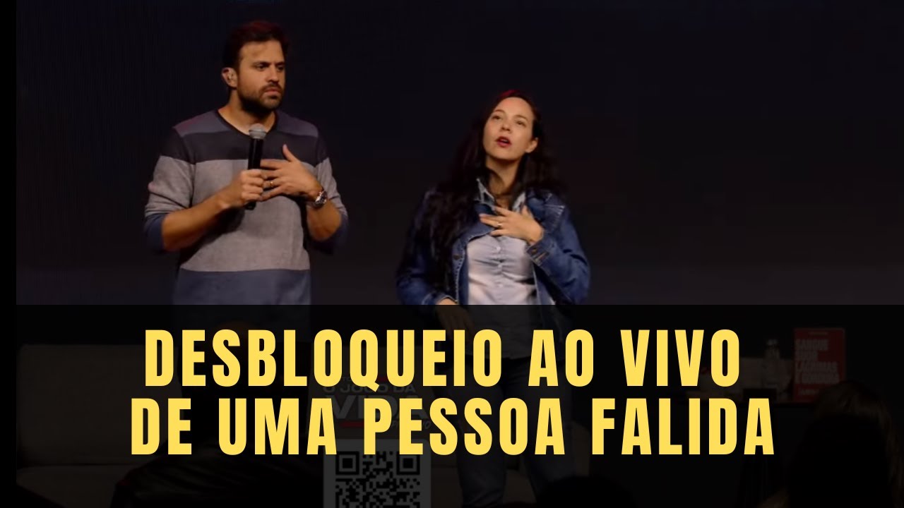 Pablo Marçal faz desbloqueio ao vivo de uma pessoa falida