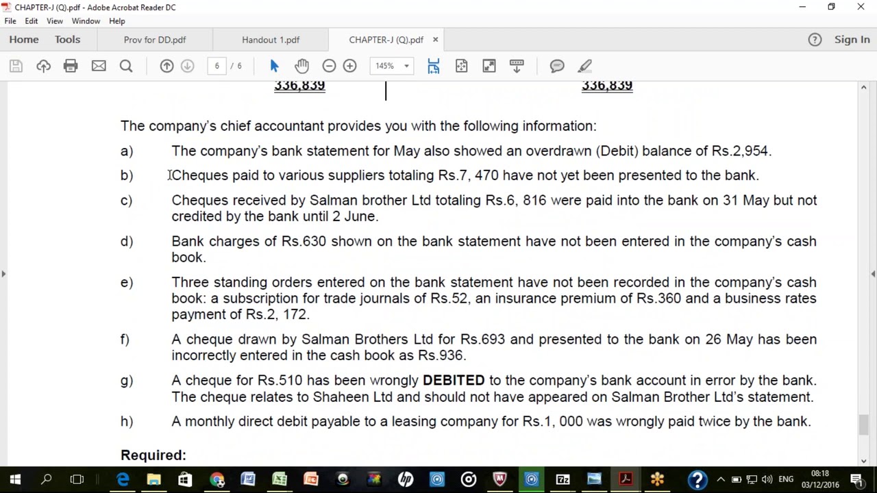 Lecture 33 | CAF 1 | Introduction to Accounting and Finance | ITA | ICAP
