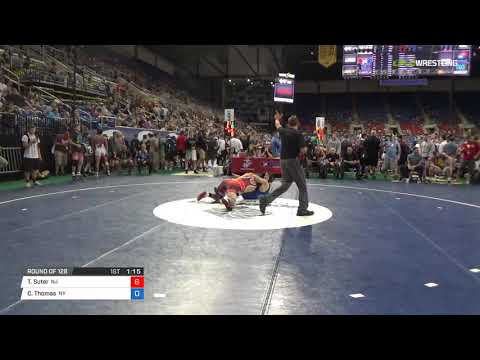 Junior FS 160 Round of 128 - Timothy Suter (NJ) vs. Connor Thomas (NY)