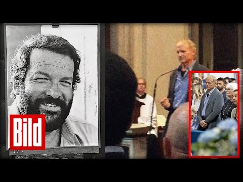 Bud Spencer: Terence Hills Rede bei der Trauerfeier - rührend (funerale)