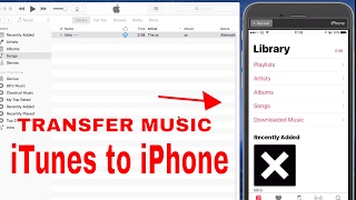  ♫ ♫ How to Transfer Music From iTunes to iPhone, iPad ♫ ♫ 2021