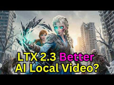 LTX 2.3 Released - ComfyUI Workflow & A New Tool I Built To Run AI😃😃😃