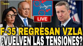 ÚLTIMO 🔴 ¡EE.UU. ENVÍA F-35 FRENTE A VENEZUELA! ¿Por Qué Siguen Patrullando Tras la Caída de Maduro?