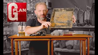 How To Restore a G-Plan Nest of Tables (Mid-Century Teak Furniture)