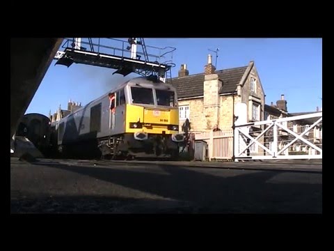 60066 powers out of Wansford - 10th April 2016